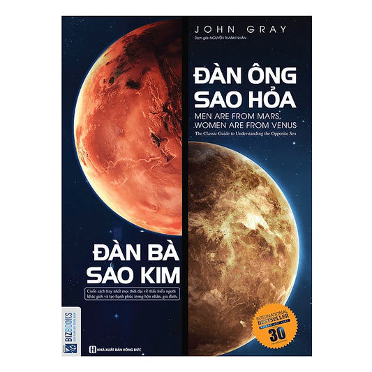 SACH101 - Pre-Order (3-5 tuần) Đàn Ông Sao Hỏa Đàn Bà Sao Kim