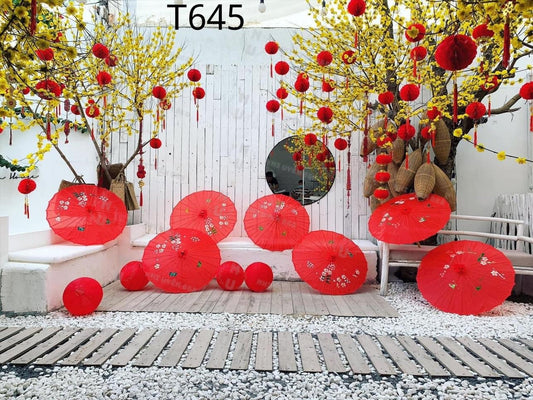 Super High Quality Back Drop. Code (T645) for Tet Vietnamese New Year