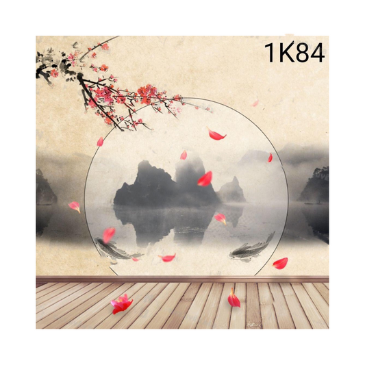 Super High Quality Back Drop. Code (SE4) for Tet Vietnamese New Year