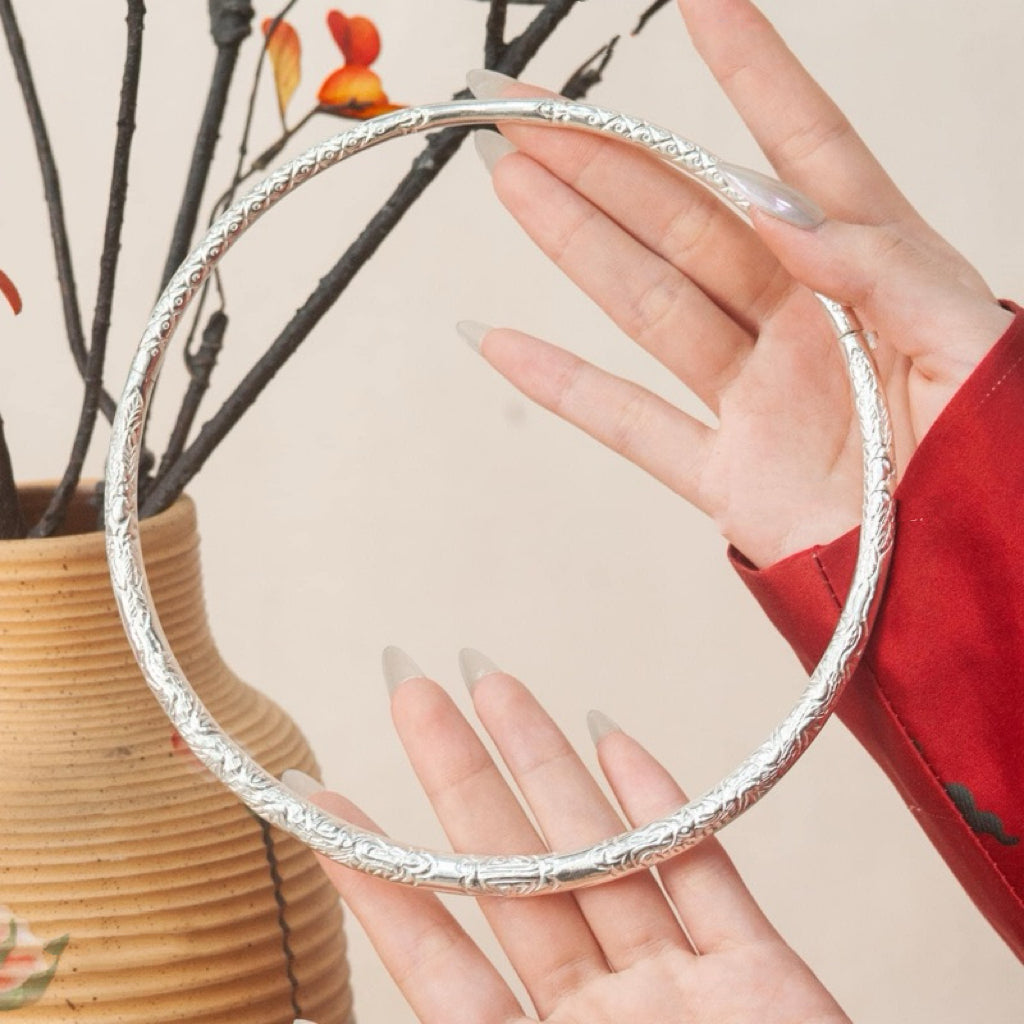 VV01 Kiềng mạ bạc
