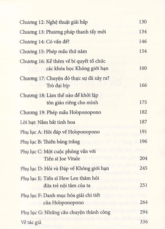 SACH104 - Pre-Order (3-5 tuần) Trở Về Không - Trải Nghiệm Ho'oponopono - Thực Hiện Hóa Những Phép Màu Trong Cuộc Sống